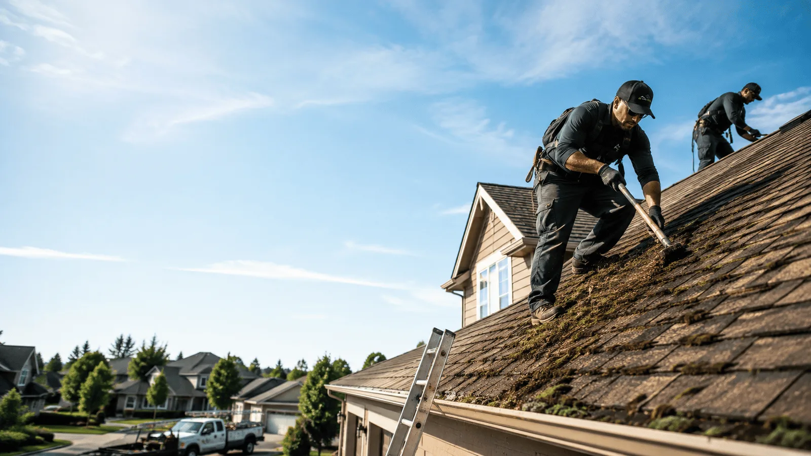 Roof Moss Removal in Edmond, OK near me